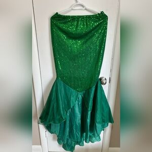 Green Mermaid Tail Costume